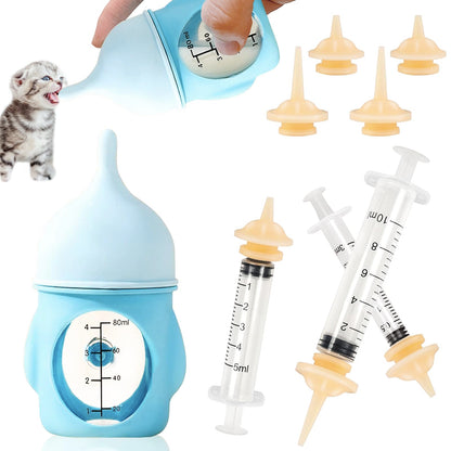 WITTOL Kitten & Puppy Bottle Feeding Kit