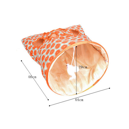 Foldable Interactive Cat Tunnel Toy