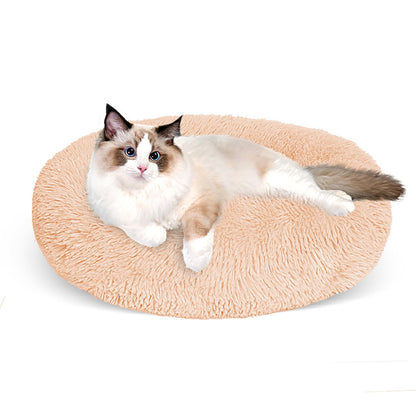 Cgzmlucky Soft Plush Cat Bed, 20 Inch